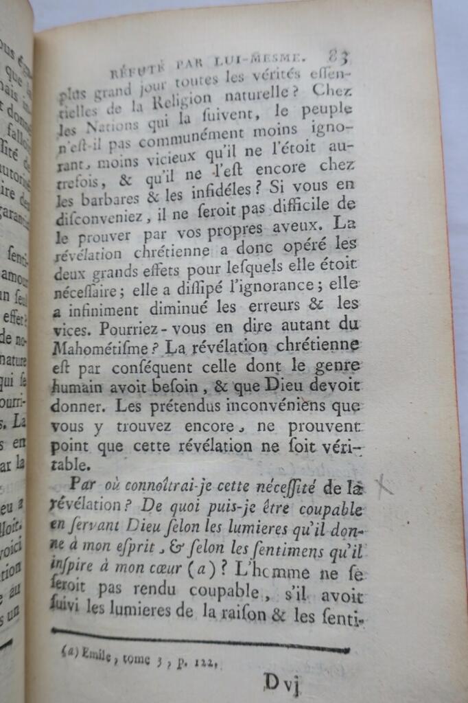 Debate on Deism and Rousseau