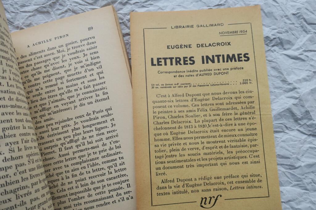 Intimate Letters - Unpublished Correspondence