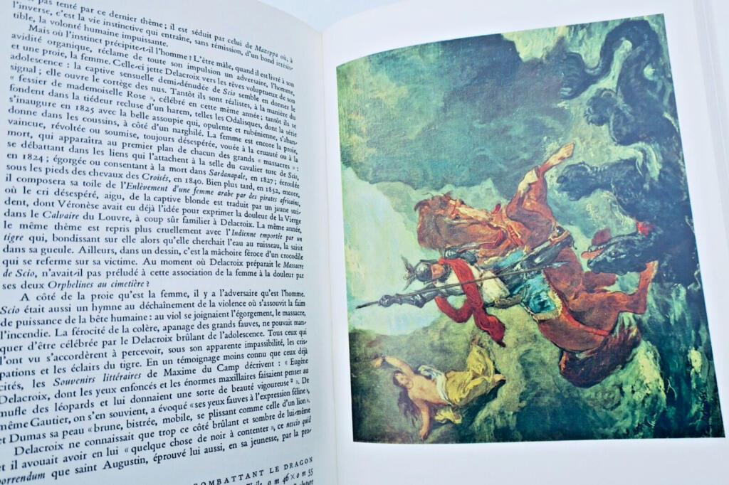 Kunstbetrachtung von Delacroixs Kämpfen