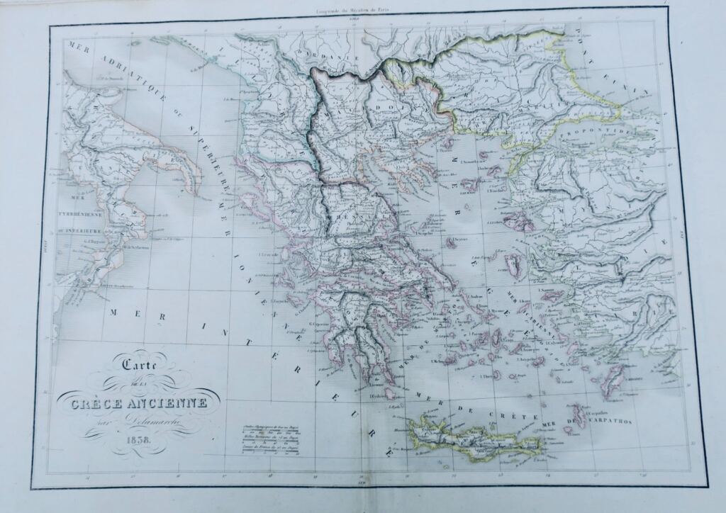 Delamarche Atlas de la Geographie Ancienne, du Moyen-Age, et moderne 1842