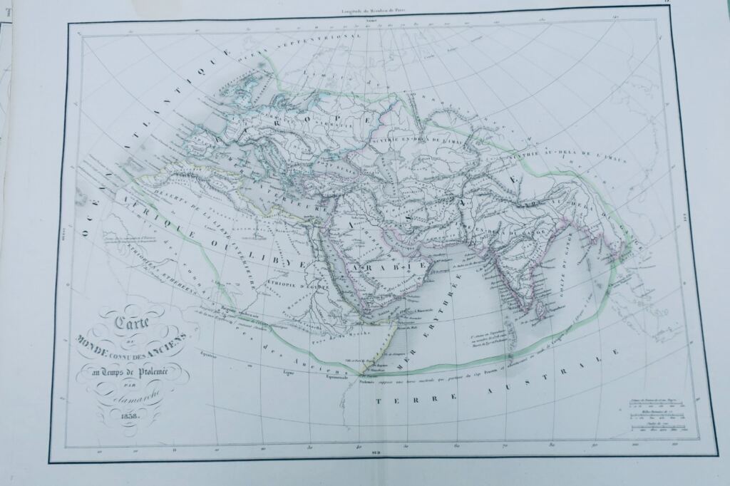 Delamarche Atlas de la Geographie Ancienne, du Moyen-Age, et moderne 1842