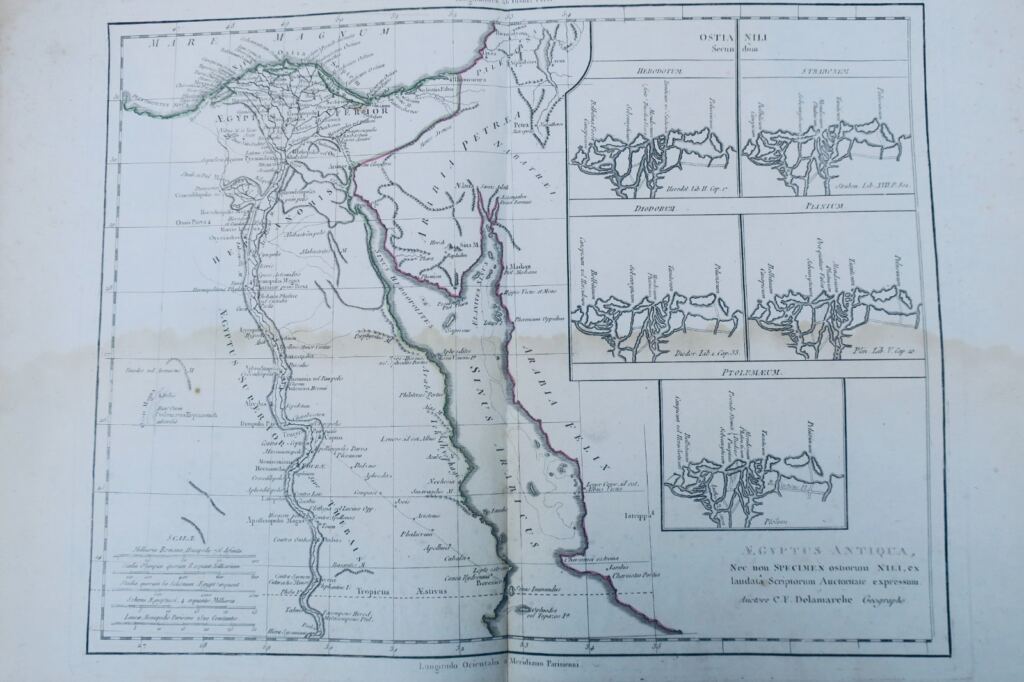 Delamarche Atlas de la Geographie Ancienne, du Moyen-Age, et moderne 1842