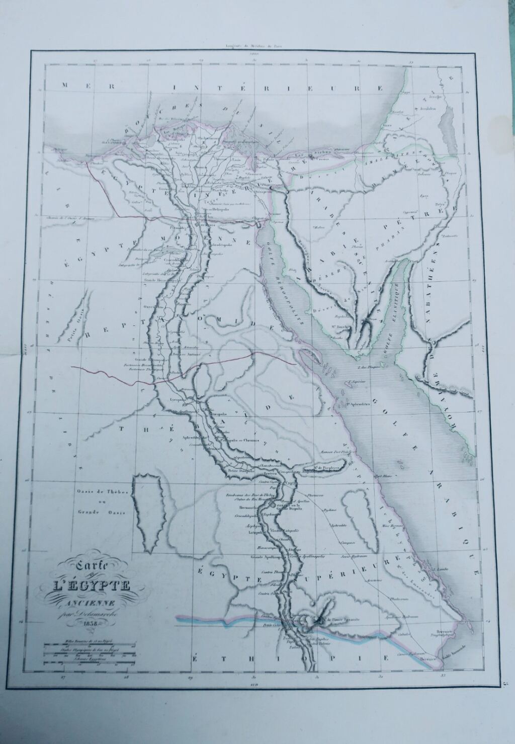Delamarche Atlas de la Geographie Ancienne, du Moyen-Age, et moderne 1842