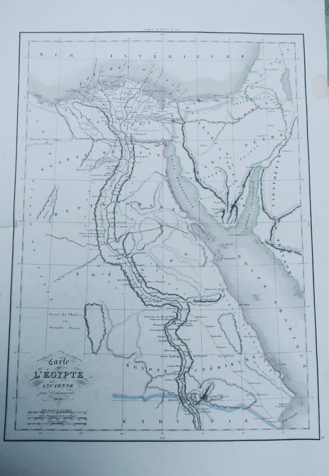 Delamarche Atlas de la Geographie Ancienne, du Moyen-Age, et moderne 1842 – Image 5
