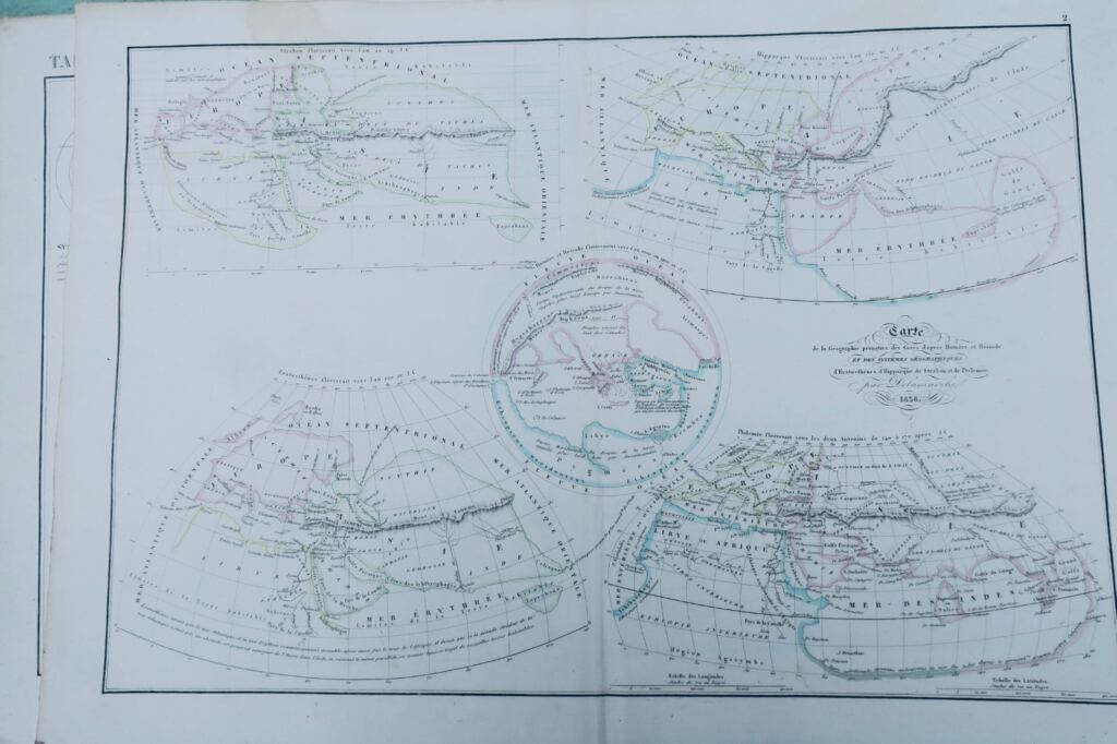 Delamarche Atlas de la Geographie Ancienne, du Moyen-Age, et moderne 1842