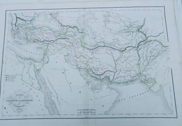 Delamarche Atlas de la Geographie Ancienne, du Moyen-Age, et moderne 1842