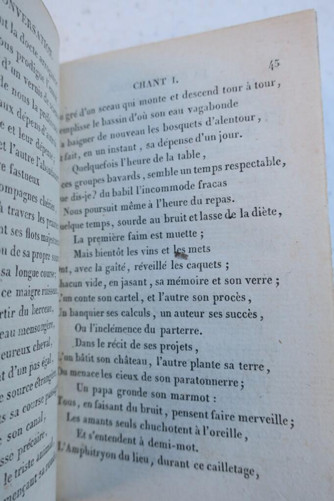 Didactic poem on social discourse and human nature