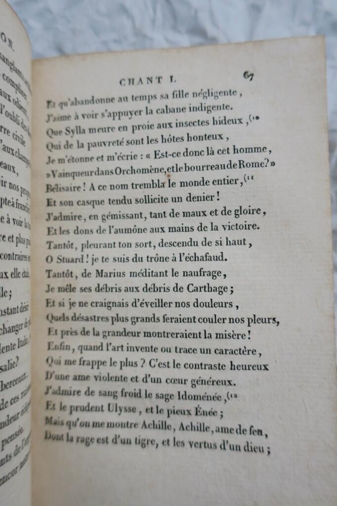 DELILLE L&rsquo;Imagination Poème 1817