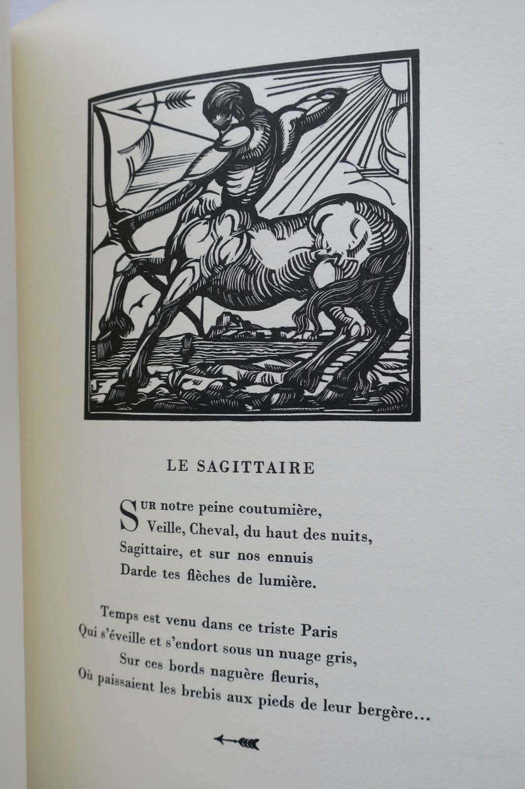 DEREME Le Zodiaque ou les étoiles sur Paris. Poèmes bois de Feidel – Image 3