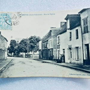 Derval rue de l'église 1906