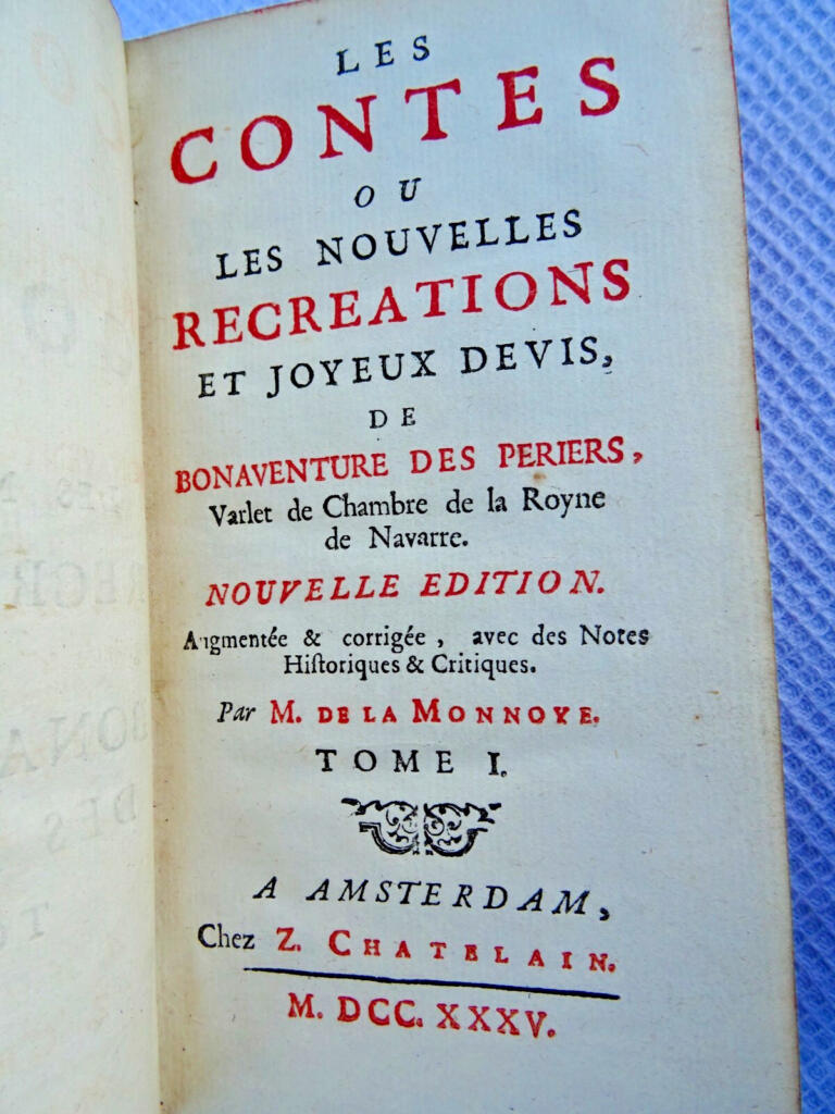Tales and Amusing Stories from 1735