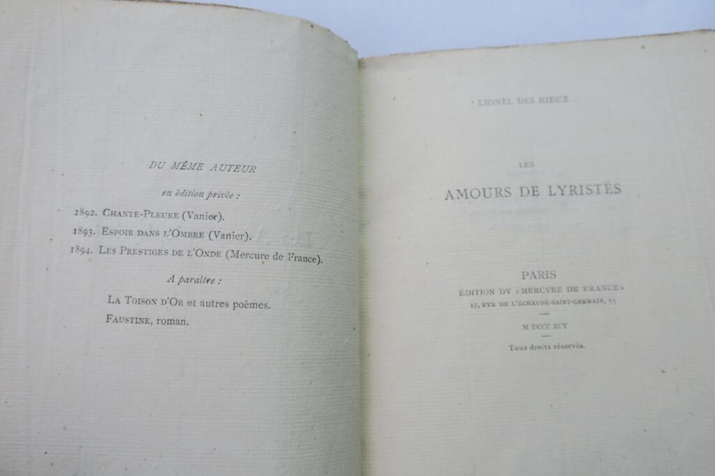 Originale Liebesgeschichten aus 1895