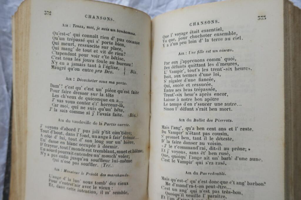 Désaugiers Chansons complètes et Poésies Diverses 1858 mini
