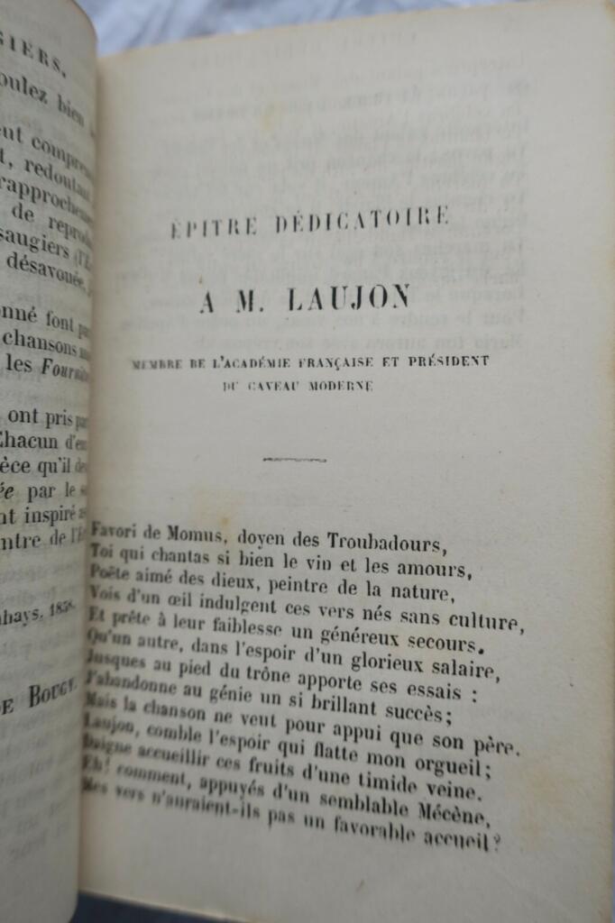 Désaugiers Chansons complètes et Poésies Diverses 1858 mini