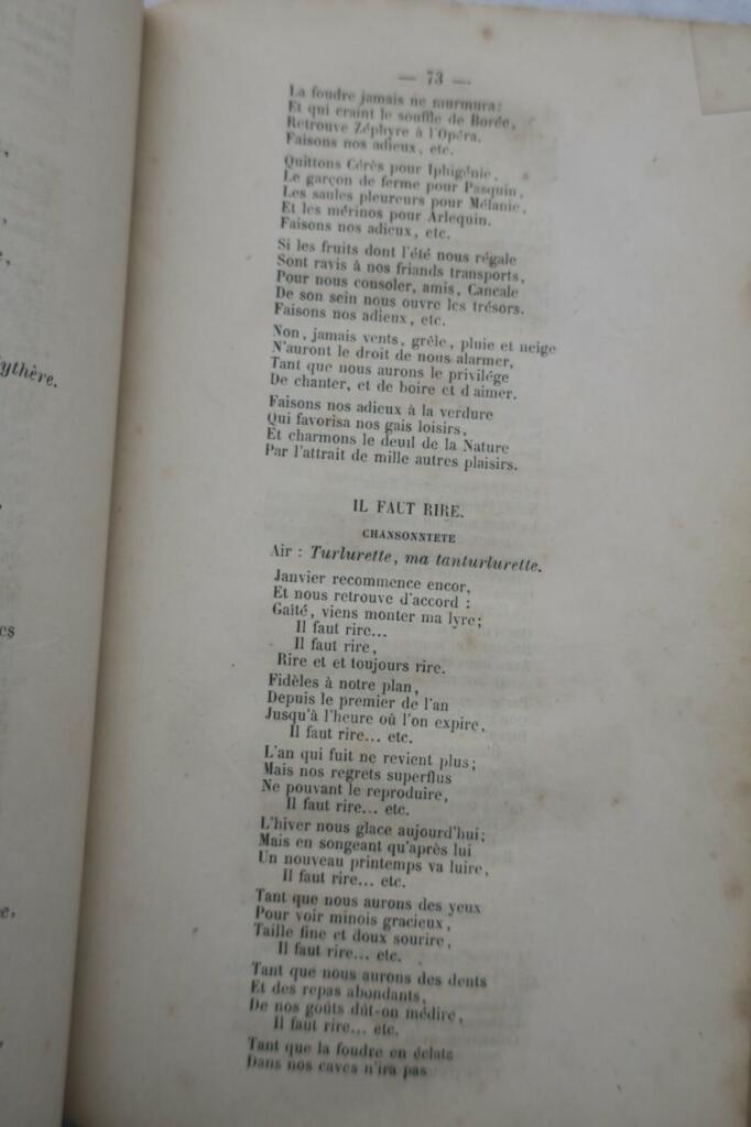 Lieder von DESAUGIERS