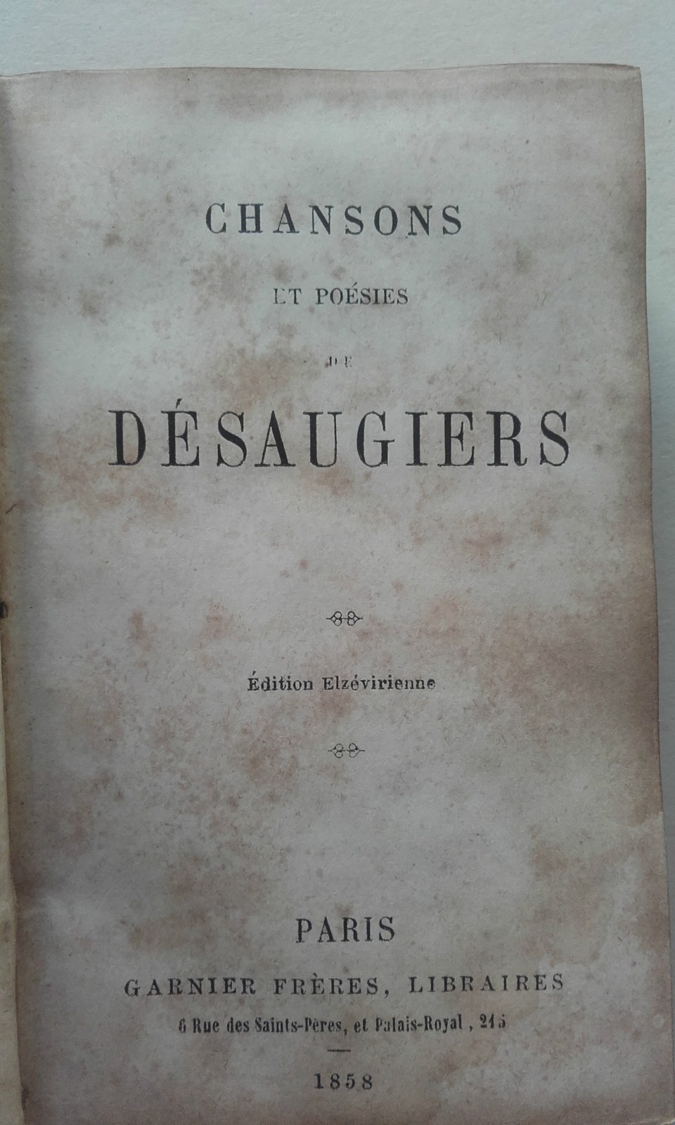 Lieder und Gedichte von Désaugiers - Image 3