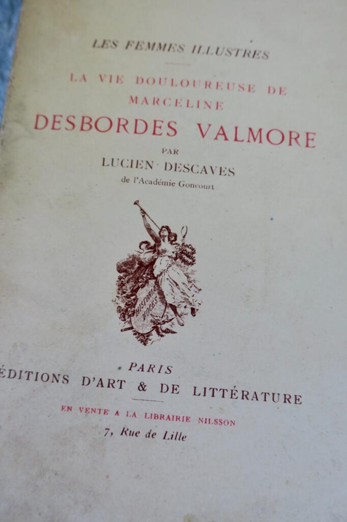 Eine biografische Erkundung von Marceline Desbordes-Valmore