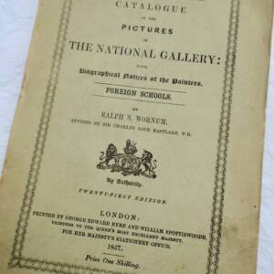 Descriptive & historical catalogue of the pictures in the National gallery 1857