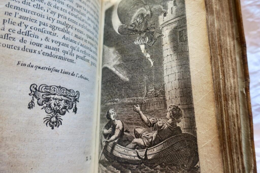 Ariadne narrative poem with royal advisor theme