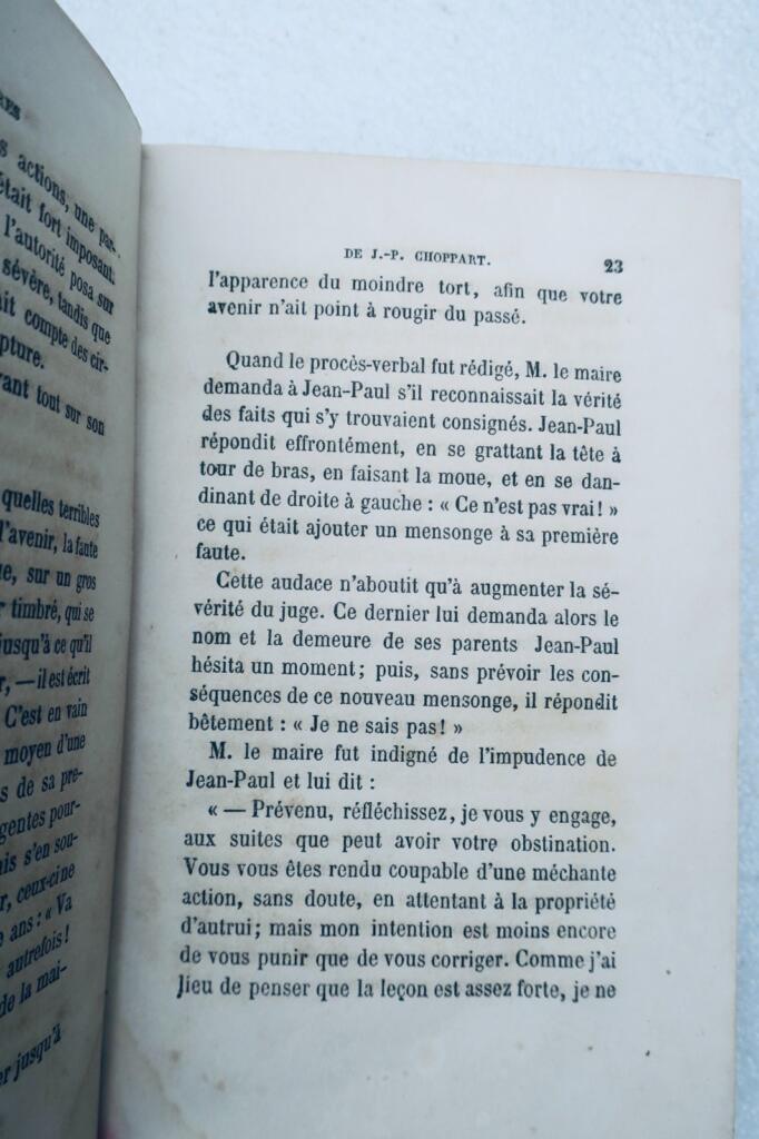 DESNOYERS LOUIS LES MESAVENTURES DE JEAN-PAUL CHOPPART 1873