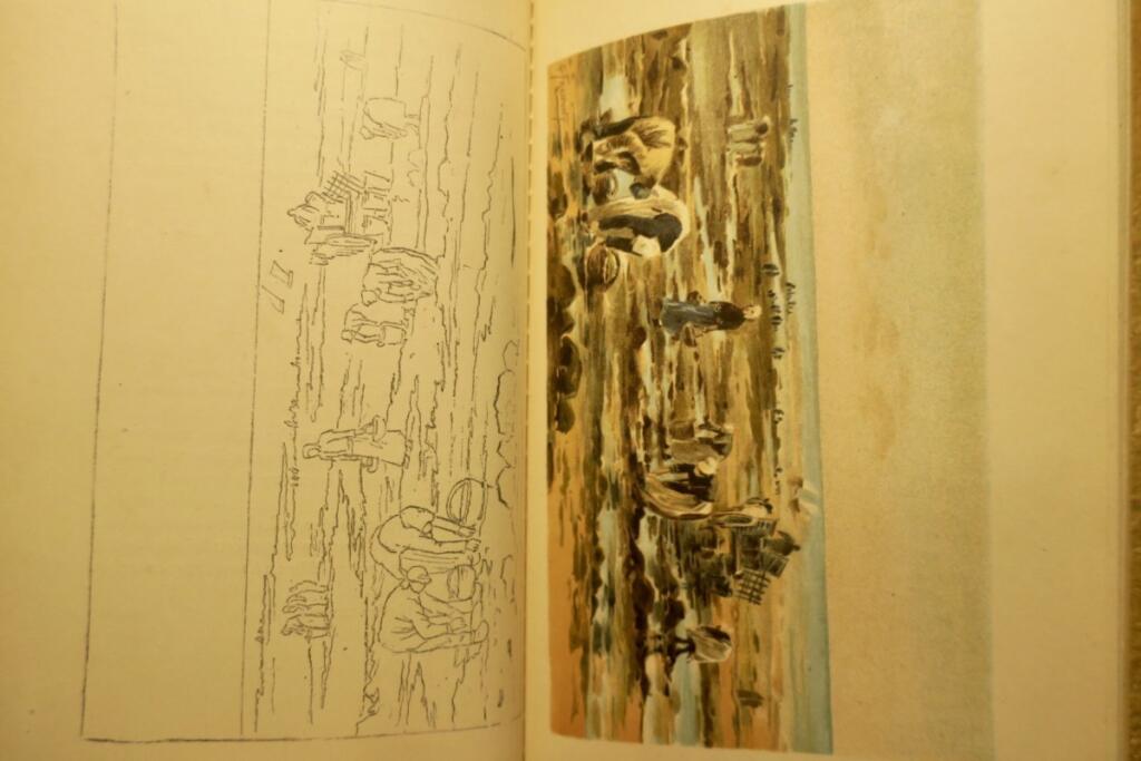 スケッチと絵画の技法