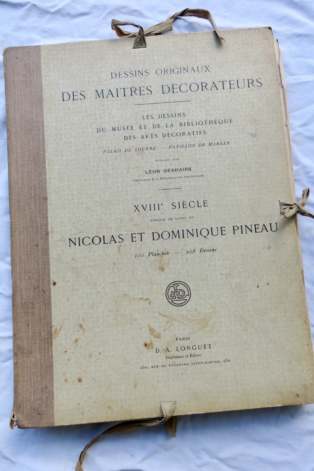 Originalzeichnungen von Meistern der Dekoration - Pineau-Sammlung - Image 3
