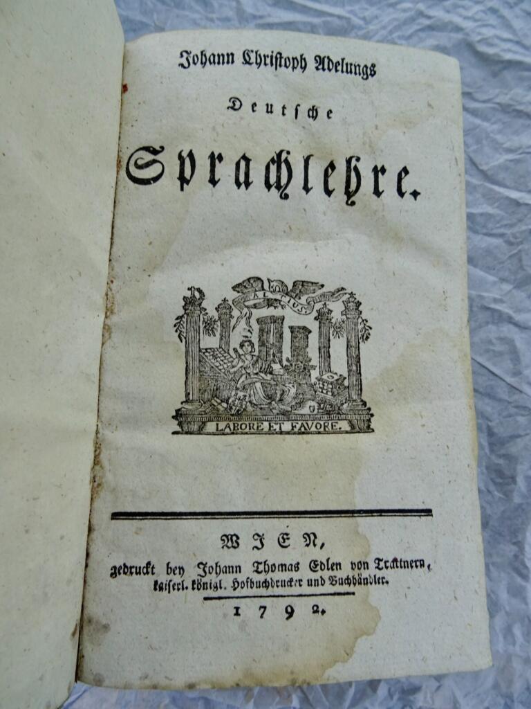 1792年的德语教学