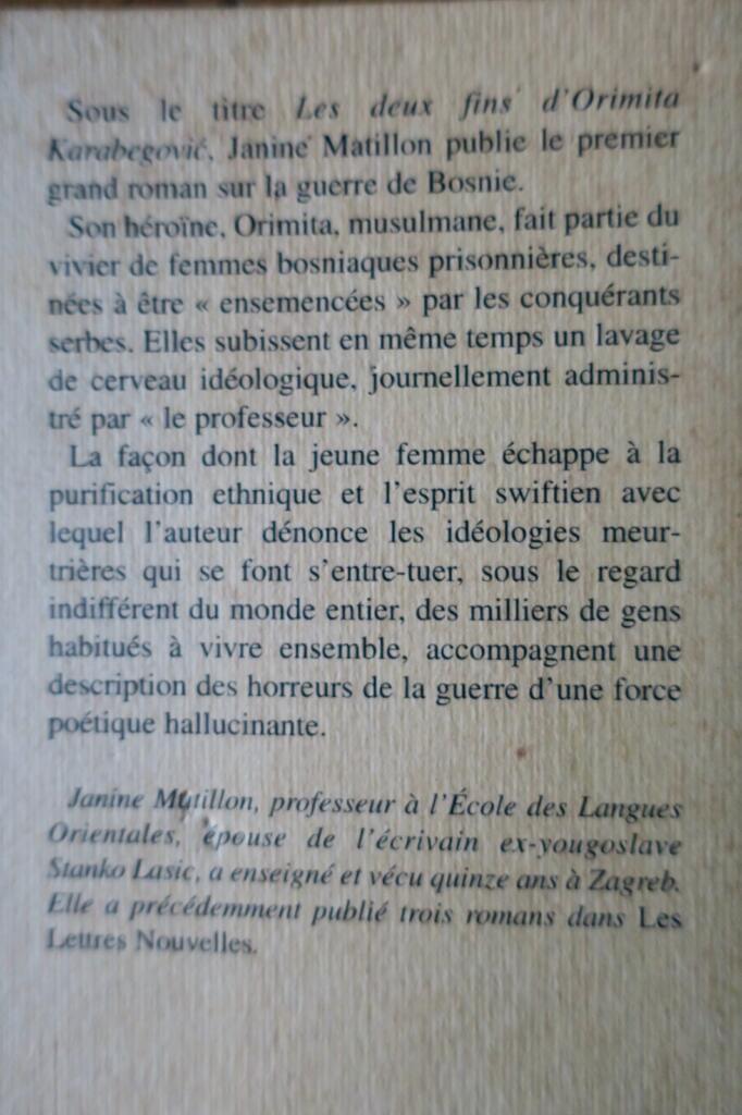 Erforschung von Orimita Karabegovic