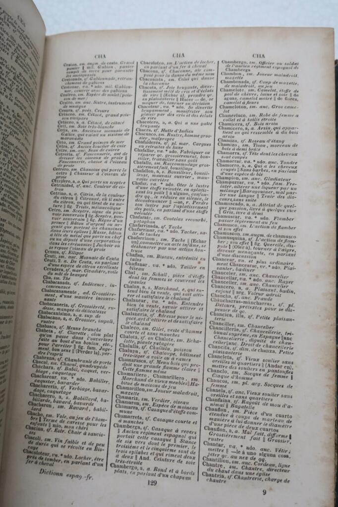 French-Spanish & Spanish-French Dictionary