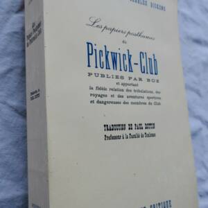 DICKENS PAPIERS POSTHUMES DU PICKWICK-CLUB 1937