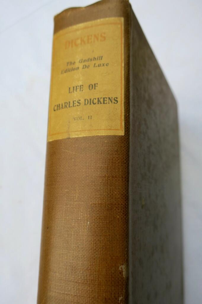 Dickens biography, limited Japanese paper edition