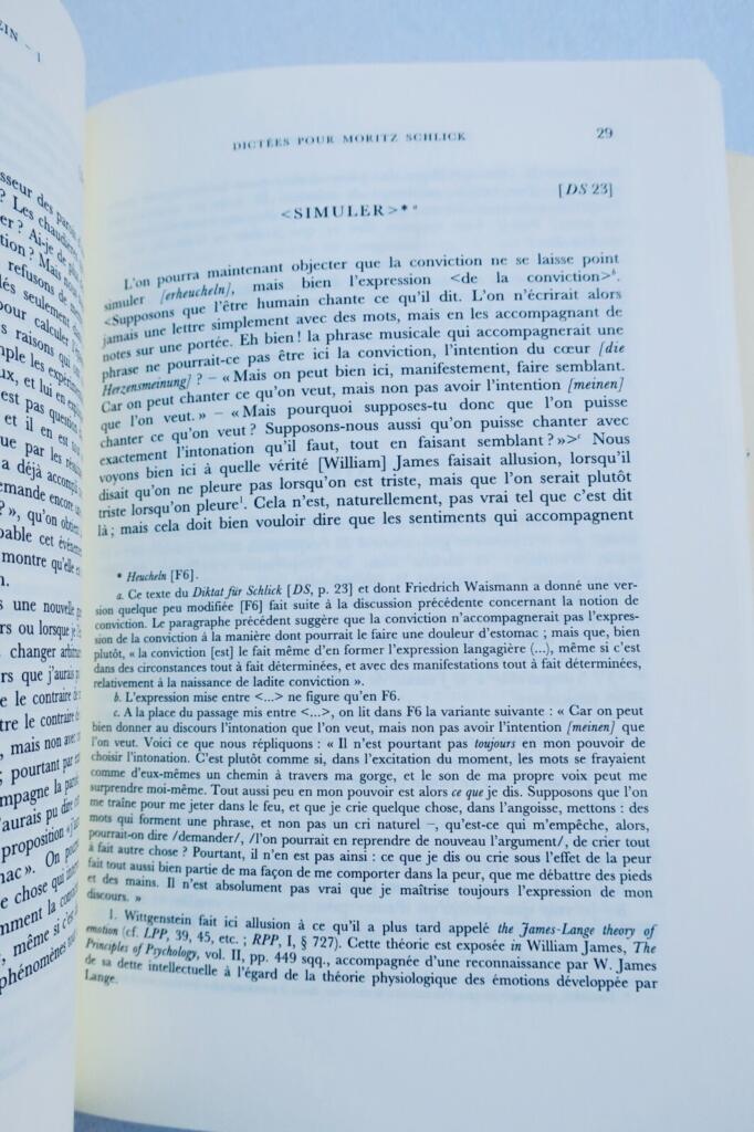 Wittgenstein's Dictations