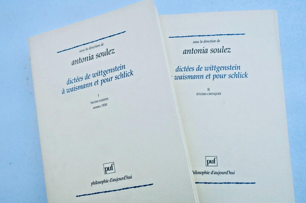Wittgenstein's Dictations