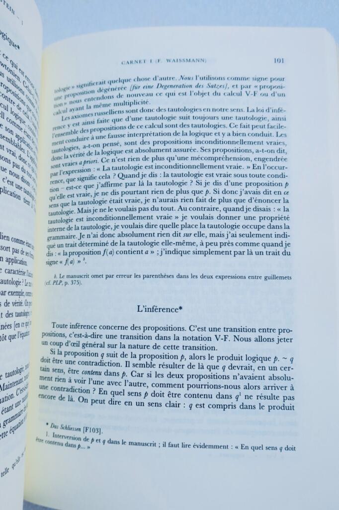 Wittgenstein's Dictations