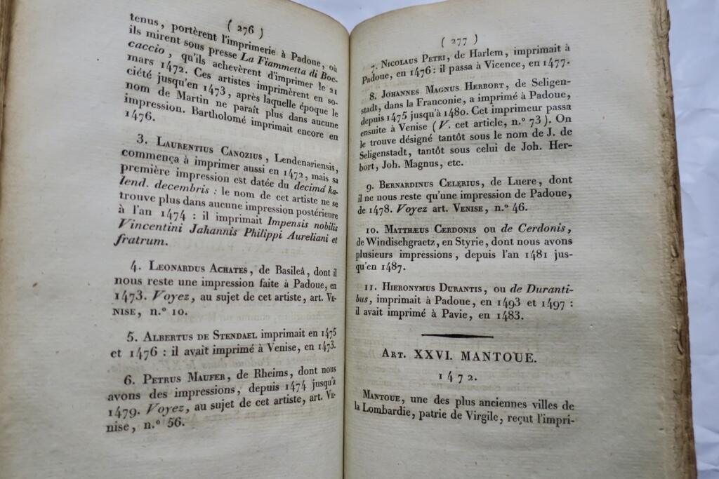 Dictionnaire bibliographique choisi du quinzième siècle 1805