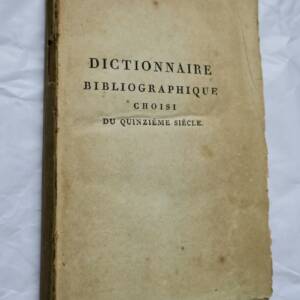 Bibliografisches Wörterbuch des 15. Jahrhunderts