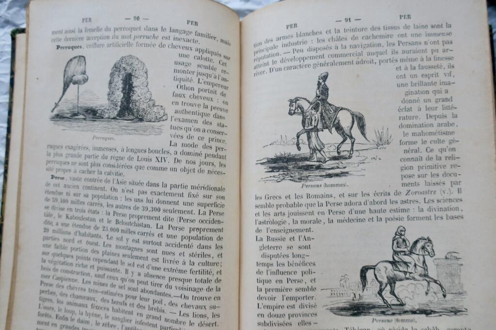 DICTIONNAIRE DE CONVERSATION A L’USAGE DES DAMES ET DES JEUNES PERSONNES 1841