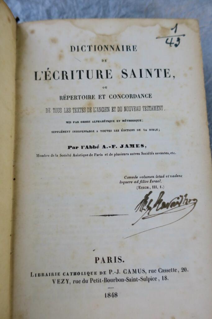 Biblical Dictionary and Concordance
