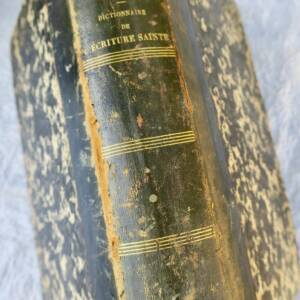 DICTIONNAIRE DE L'ECRITURE SAINTE OU REPERTOIRE ET CONCORDANCE 1848