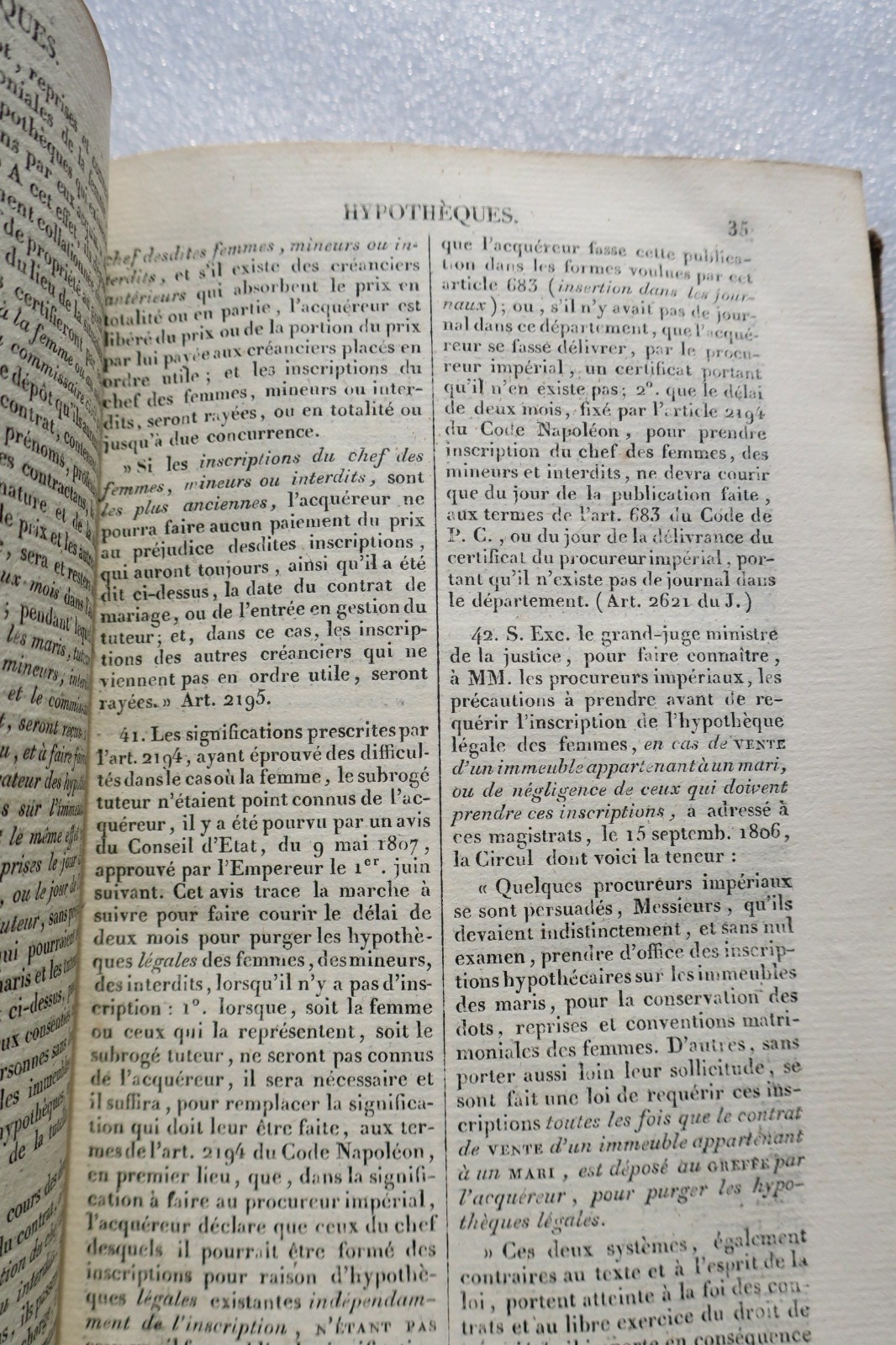 DICTIONNAIRE DES DROITS D'ENREGISTREMENT DE TIMBRE DE GREFFE ET D'HYPOTHÈQUES – Image 5