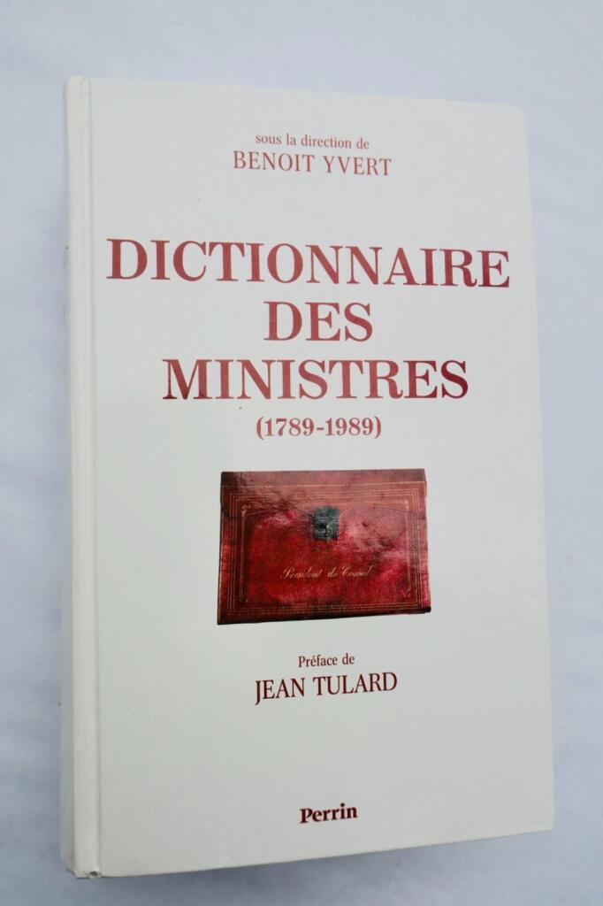 Französisches Ministerverzeichnis 1789-1989