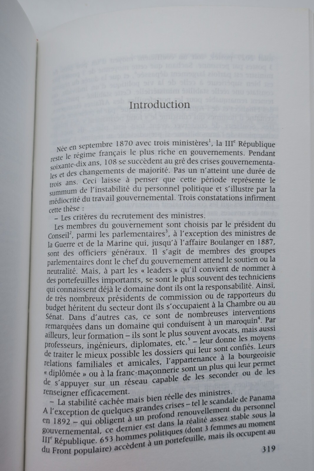 Dictionary of French Ministers<span class="lla-card-orig-wrap"><span class="lla-card-orig">❦ DICTIONNAIRE DES MINISTRES 1789-1989</span></span> - La Librairie Antique