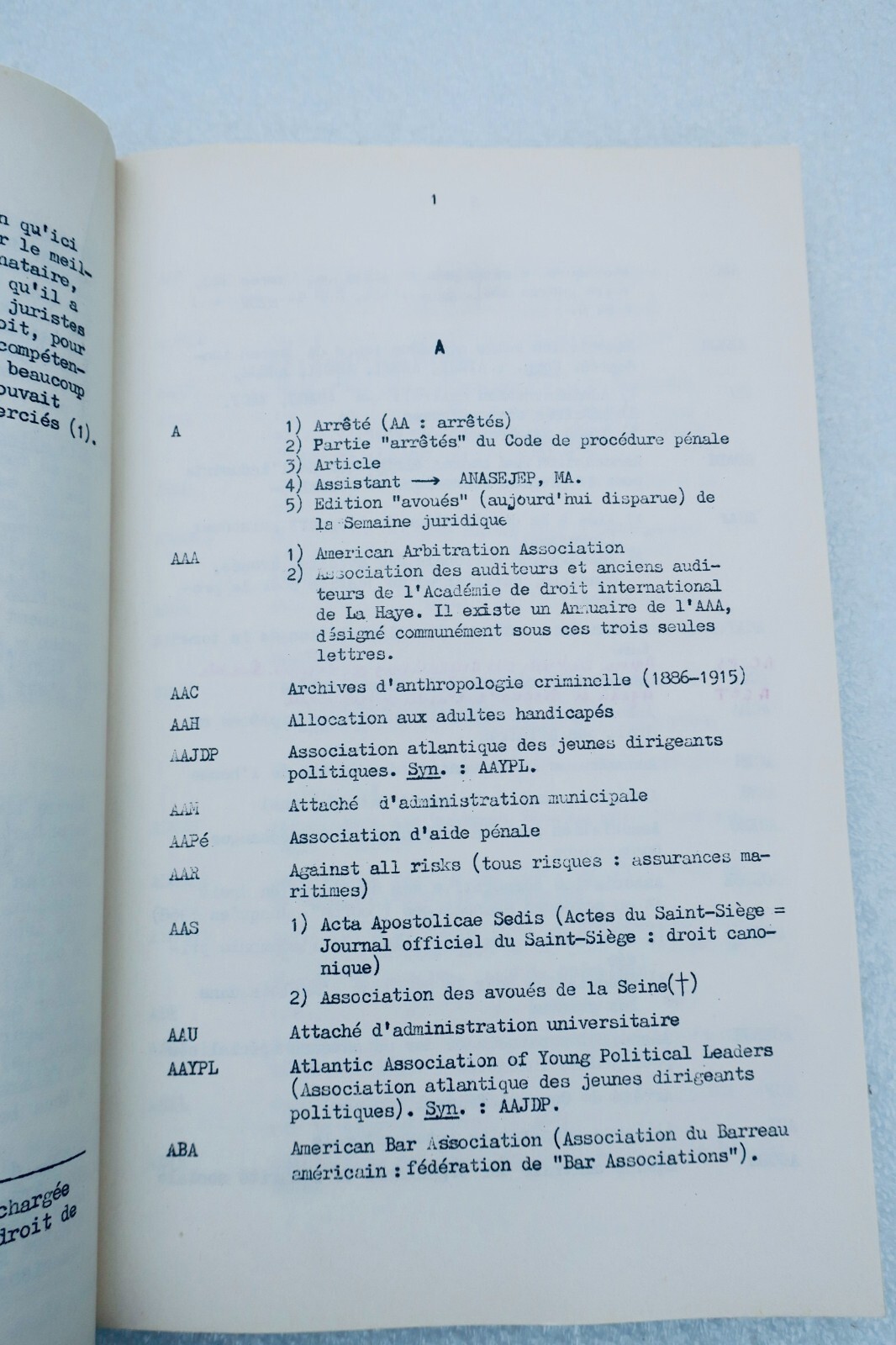 Legal Acronyms Dictionary A-Z - Image 6