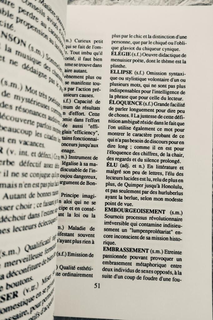 Dictionnaire – du Sûr Réalisme