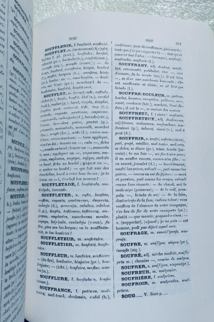 French-Occitan Dictionary (I-Z)