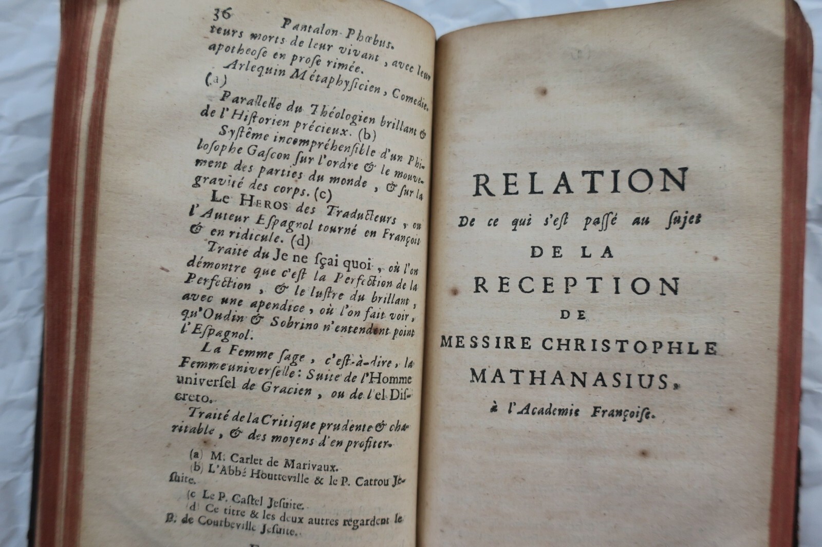 Dictionnaire Néologique à l'usage des beaux esprits du siècle 1731 – Image 11