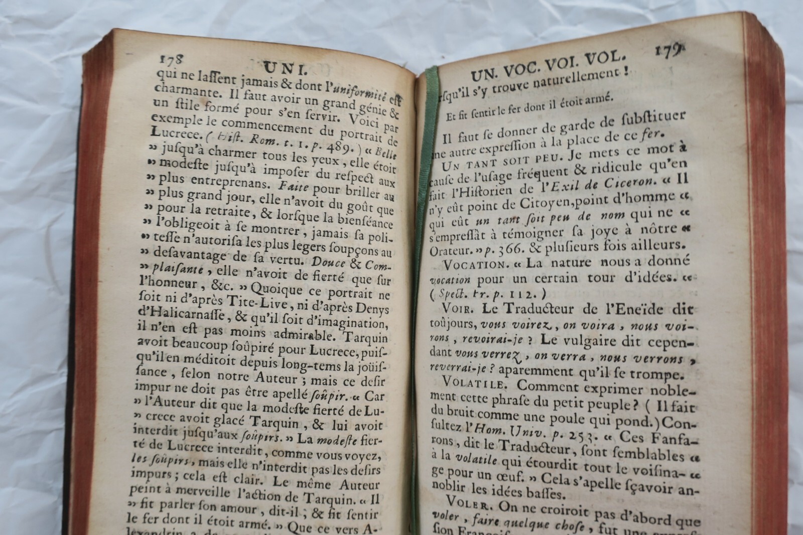 Dictionnaire Néologique à l'usage des beaux esprits du siècle 1731 – Image 8