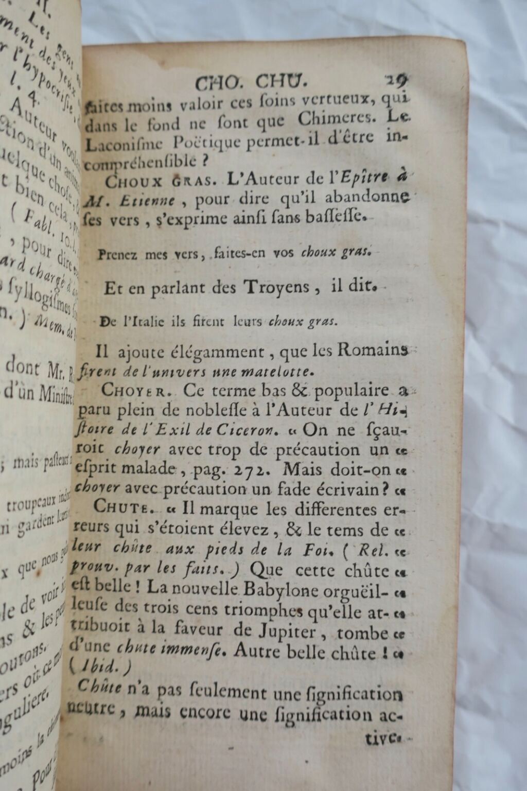 Neologisches Wörterbuch für geistvolle Köpfe des 18. Jahrhunderts