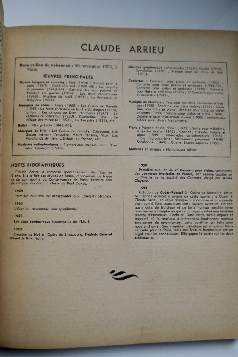 DICTIONNAIRE PRATIQUE DES COMPOSITEURS ET DES OEUVRES MUSICALES – Image 5