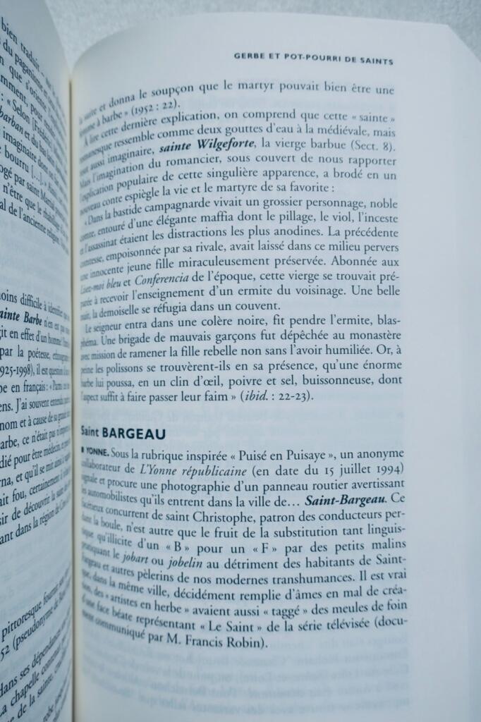 Thematic and Geographical Dictionary of Imaginary Saints
